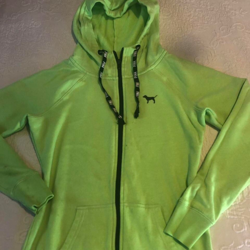 Victoria's Secret PINK Vintage Y2K Zip Up Hoodie